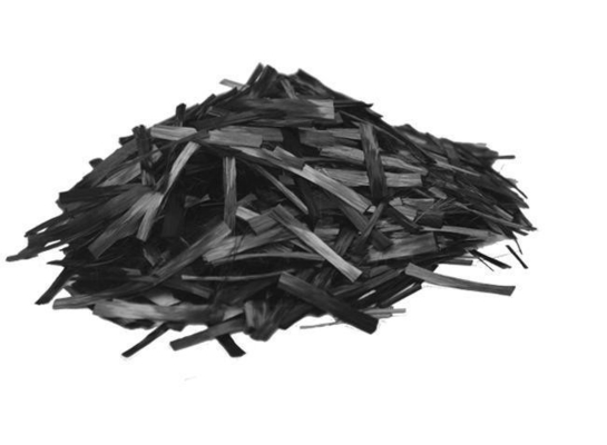 Alta pureza 5 mm 6 mm 10 mm Fibra de carbono picada para la resistencia Tipo de diámetro de rendimiento