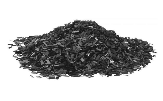 Alta pureza 5 mm 6 mm 10 mm Fibra de carbono picada para la resistencia Tipo de diámetro de rendimiento