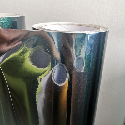 Película 3D de fibra de carbono para envoltura de automóviles personalizable en muchos colores y patrones