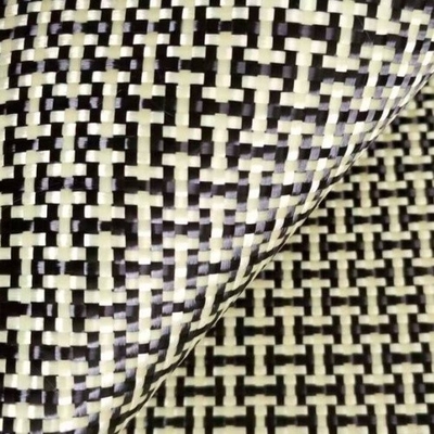 75% de fibra de carbono 25% de Kevlar Fibra de tejido híbrido estructura La elección ideal para los productos
