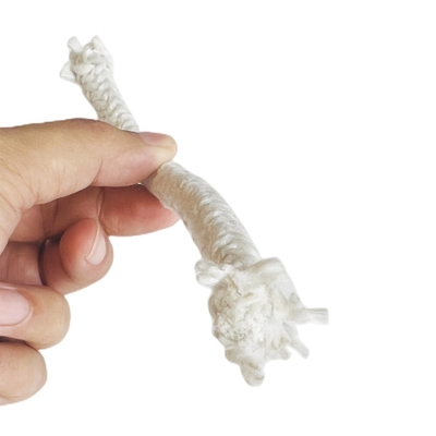 Cuerdas torcidas de fibra cerámica refractarias resistentes a altas temperaturas para necesidades personalizadas