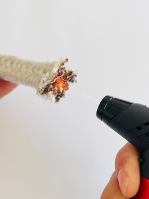 Cuerdas resistentes al fuego de fibra cerámica con un máximo de 1260 y diseño personalizado en el mercado