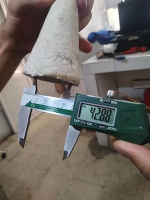 50*90 Enchufe de asbesto hecha de fibra cerámica para su resistencia al calor y durabilidad