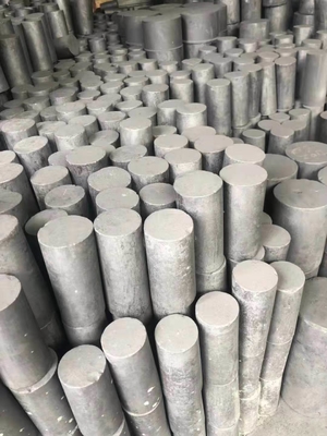 Formación de forma moldeada de grafito 1,85 g 1,91 g varilla de grafito para fundición continua de cobre