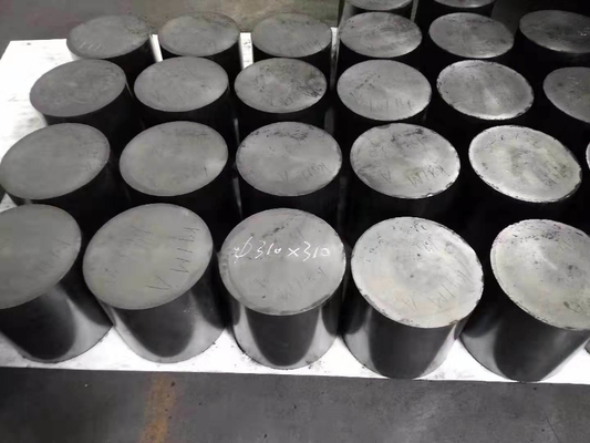 Formación de forma moldeada de grafito 1,85 g 1,91 g varilla de grafito para fundición continua de cobre