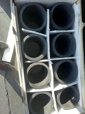 Bloque de grafito isostático de la industria EDM con morfología de cristal de escamas.