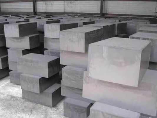 100% Densidad de carbono 1,60 g/cm3 0,8 mm Bloque y varilla de grafito para aplicaciones industriales