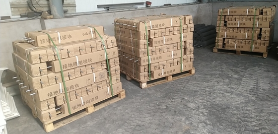 Módulo de tierra de grafito de cristal para protección contra rayos 150 * 800 mm