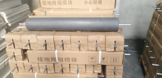 Modulo de puesta a tierra de bloques de grafito extrudidos con baja resistencia y 150*1000