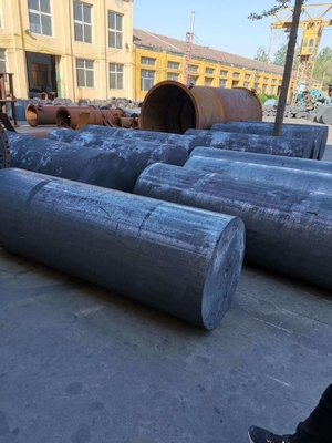 Bloque de intercambiador de calor industrial pequeño de grafito moldeado para industrias de morfología cristalina