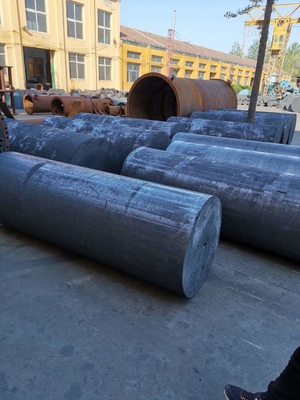 Bloque de intercambiador de calor industrial pequeño de grafito moldeado para industrias de morfología cristalina