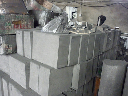 Bloque de grafito moldeado 100% densidad de carbono 1,80 g para diversas aplicaciones