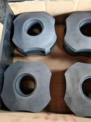 Desgasificación del rotor de grafito de porosidad del 8% para fundición de aluminio mejorada y personalizada