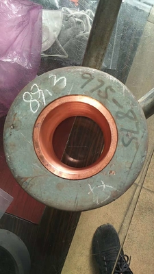 Molde de grafito de alta pureza y alta densidad de grado industrial para fundición de latón/cobre