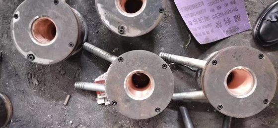 Molde de grafito de alta pureza y alta densidad de grado industrial para fundición de latón/cobre