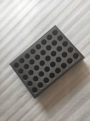 Molde de grafito personalizado para horno de vacío Densidad a granel 1.91g y personalización