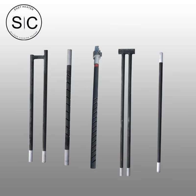 Calentador Sic de alta durabilidad Elemento de calefacción de carburo de silicio de 0,5-60 mm de diámetro para pesados