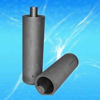 Tubo de grafito para hornos industriales/intercambiadores de calor/formación de fundición personalizada