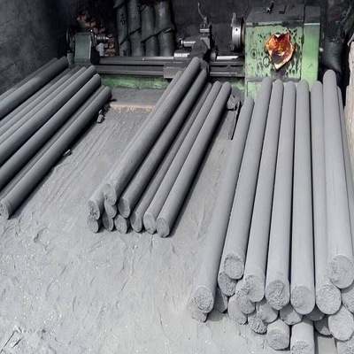 Rodas de grafito de gran densidad de 50 mm de diámetro a 680 mm de longitud para aplicaciones industriales