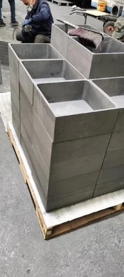 Calentador de grafito 2200-3000 personalizado para plaquetas de silicio de semiconductores de grado industrial