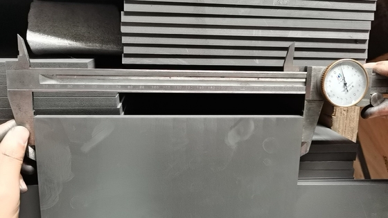 DC-1.85 Conductividad térmica Grafito pirolítico placa de pila de combustible láminas de grafito