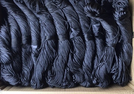 Embalaje Textiles Cuerdas de fibra de carbono T700sc Conductivas eléctricas tejidas redondas 5/6/8/10 mm