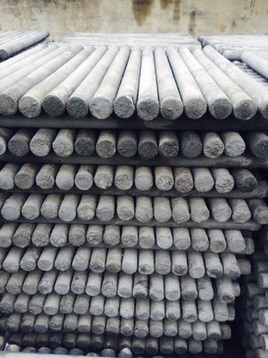Rodas de grafito extrudidas 1.65 g Densidad a granel para aplicaciones industriales