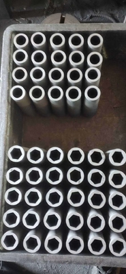 Producción de bronce Molde de grafito con material 100% carbono y morfología de cristal