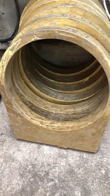 Contenido de carbono de los tapones de asbesto de grado industrial para la fundición continua de latón