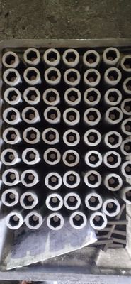 Grado de grado industrial Densidad de 1,85 gcm Interior de recubrimiento de grafito para fundición de latón / cobre