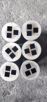 Grado de grado industrial Densidad de 1,85 gcm Interior de recubrimiento de grafito para fundición de latón / cobre