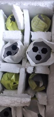 7-10 Ohm Interior de recubrimiento de grafito para el cuadrado redondo hexagonal de engranajes de fundición de latón / cobre