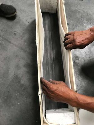 Placa de grafito GP-ELC para electrodos de densidad de masa de 1,85 y opciones de múltiples dimensiones