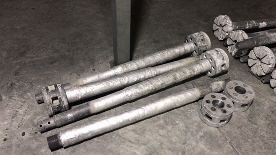 Rotores de grafito de carbono para la anti-oxidación en el aluminio