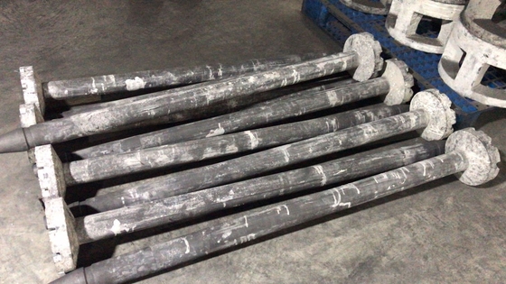 Rotores de grafito de carbono para la anti-oxidación en el aluminio