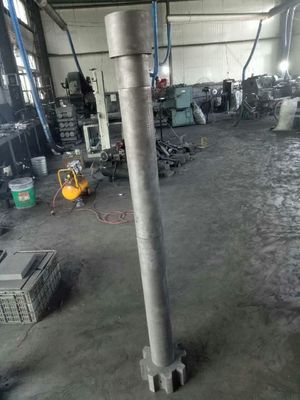 GR-1.75 Rotor de grafito 100% carbono para la fusión de aluminio de diseño avanzado