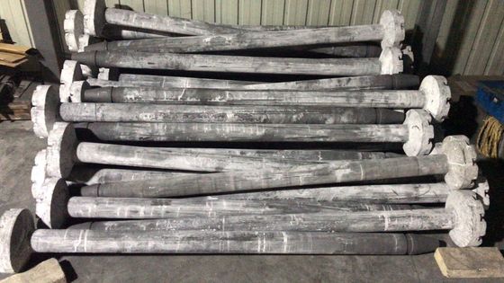 GR-1.75 Rotor de grafito 100% carbono para la fusión de aluminio de diseño avanzado