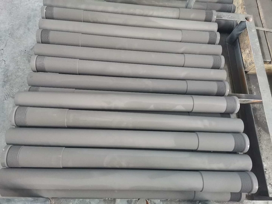 Rotor y eje de 100% de grafito de carbono para fundición de aluminio de durabilidad personalizada