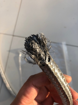 Materiales de aceite Envases de glándulas PTFE trenzadas blancas para sello de bomba en tamaños de 3*3 mm a 60*60 mm