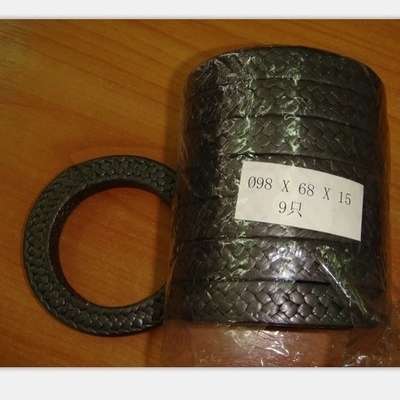 Envases de PTFE de grafito negro de alta resistencia con especificaciones estándar