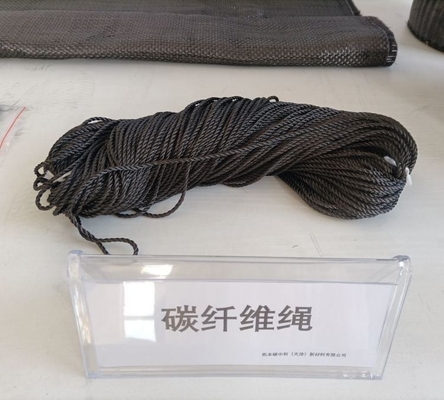 Cuerdas de grafito de fibra de carbono trenzadas y retorcidas gramos Peso 9-160GSM Pago de apoyo en USD