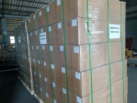 Rollo de papel de papel de grafite de alta conductividad térmica expandible para soluciones personalizadas