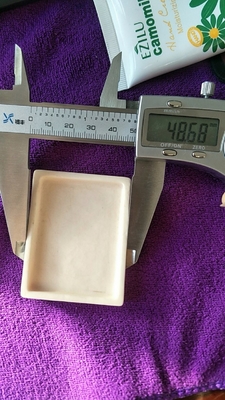 1.7g Densidad a granel Crucible cerámico de azufre de carbono para análisis de C y S de materiales instantáneos