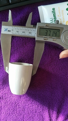 1.7g Densidad a granel Crucible cerámico de azufre de carbono para análisis de C y S de materiales instantáneos