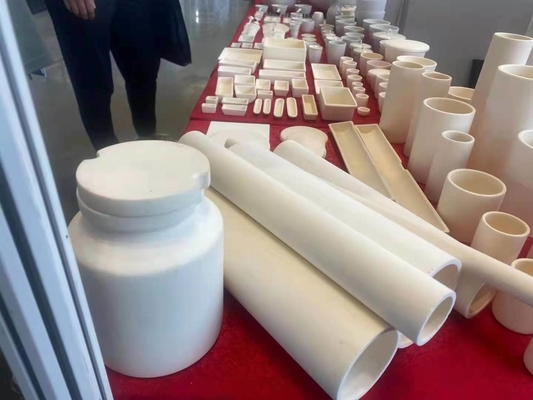 1 kg de cristal de grafite mullite cordierita tubo de visión cerámica para intercambiador de calor