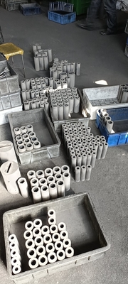 Personalización de moldes redondos cuadrados y hexagonales de grafito para fundición industrial