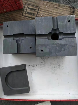 Molde de grafito de alta densidad de grado industrial personalizado para moldear grafito moldeado