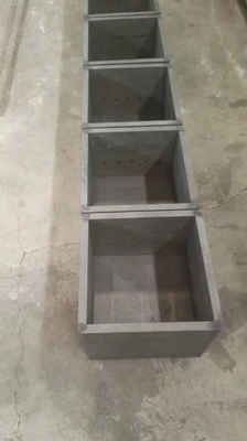 Molde de grafito de alta densidad de grado industrial personalizado para moldear grafito moldeado