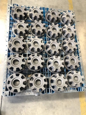 Rotor y eje de grafito de recubrimiento antioxígeno para la fusión de aluminio por inyección de gas DC-1.85