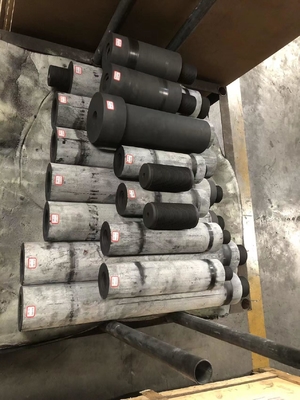 El eje del rotor de grafito con recubrimiento anti-oxidante para la fusión de grafito artificial de aluminio